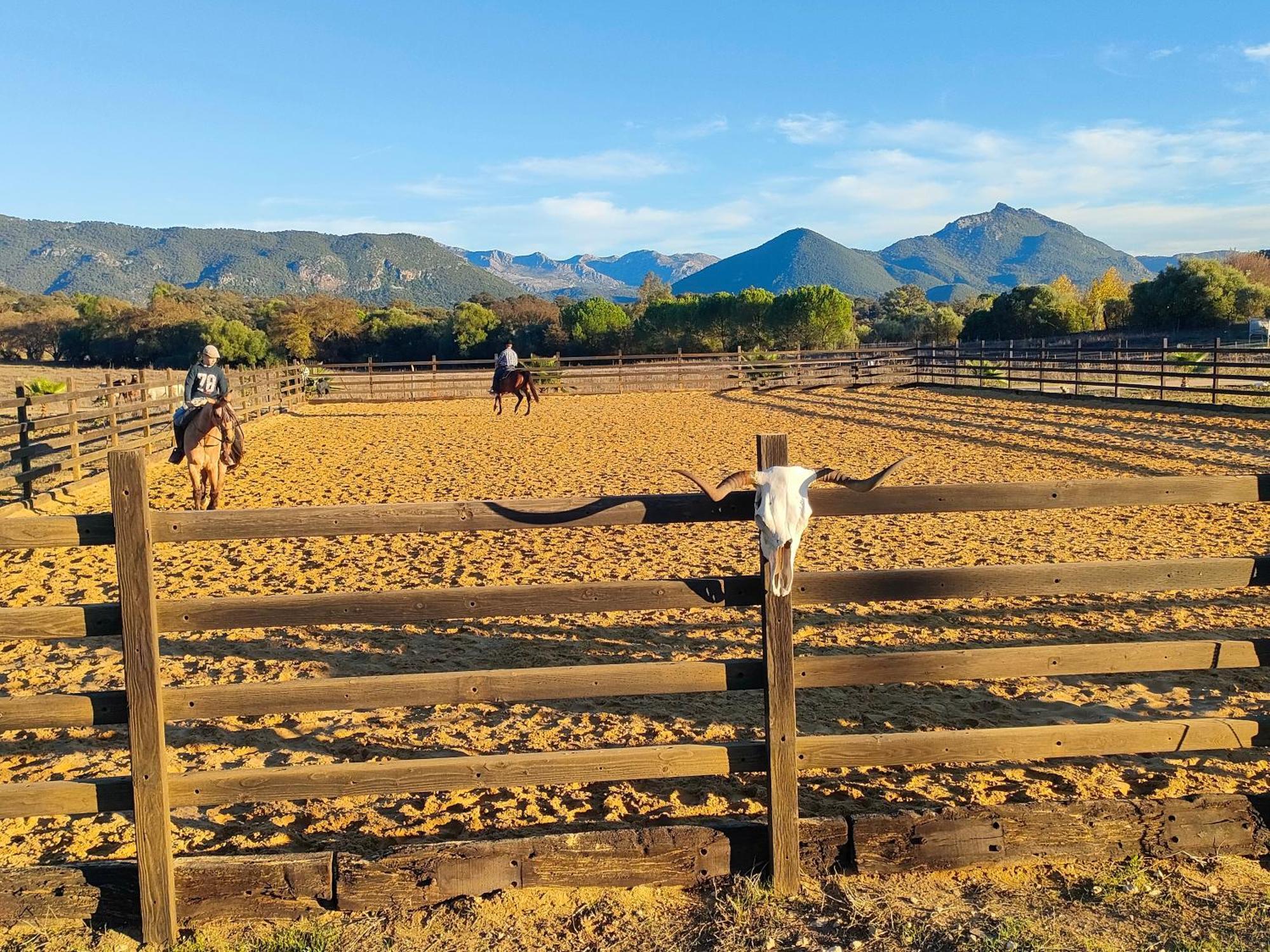 Cabana Rustica En Un Rancho Con Caballos, Prado Del Rey, Andalucia Экстерьер фото